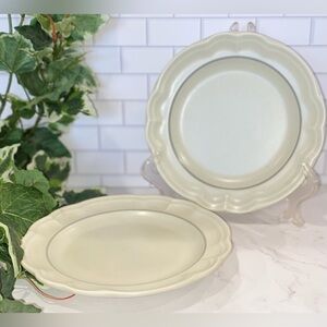 (2) Pfaltzgraff Heirloom Salad Plates